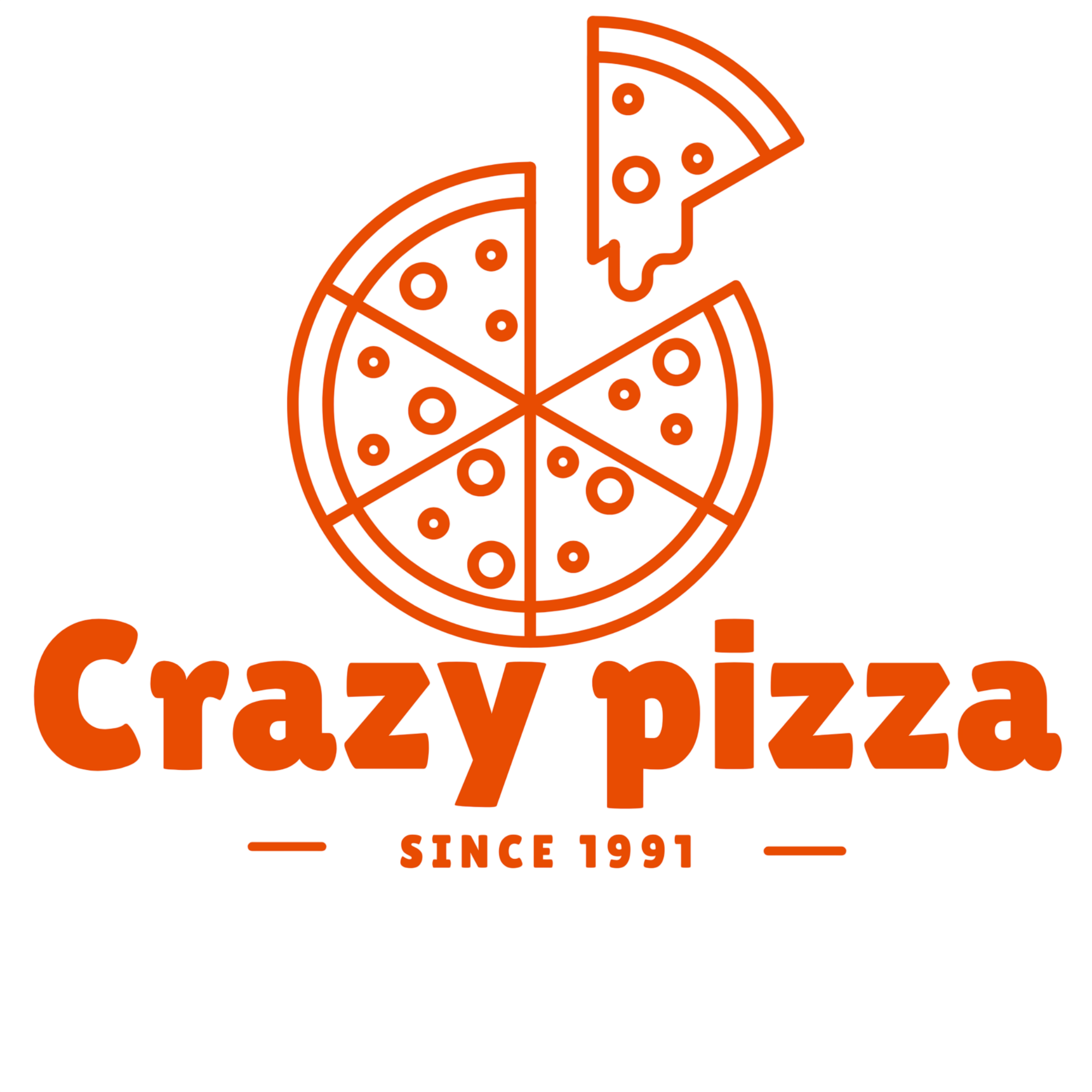 Crazy Pizza Logo